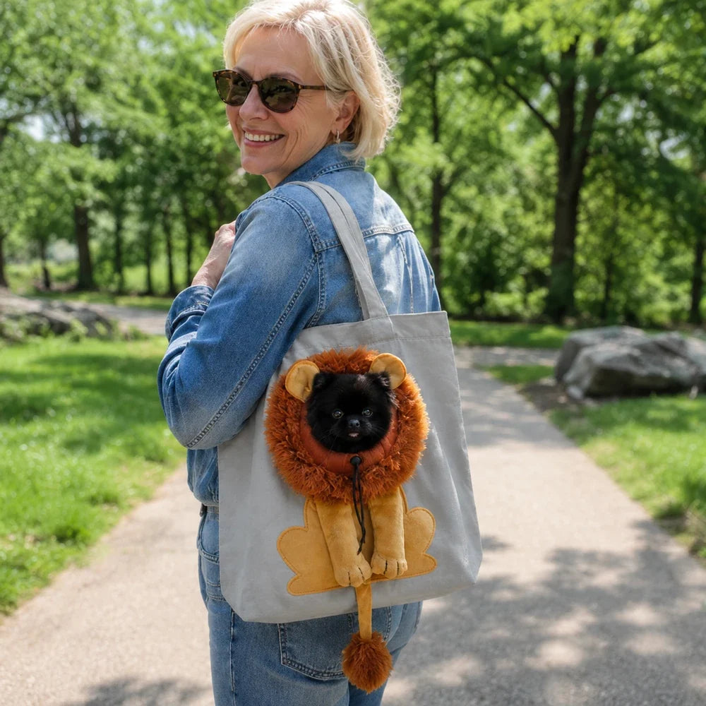 Adjustable cat carrier opening