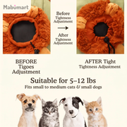Lion Shaped Cat Carrier Bag