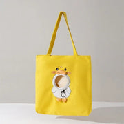 Dinosaur Shaped Carrier Bag - canvas pet sling carrier