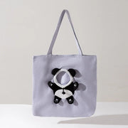 Dinosaur Shaped Carrier Bag - canvas pet sling carrier