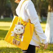 Dinosaur Shaped Carrier Bag - canvas pet sling carrier