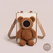 Kitty Dogs Travel Bag - plush pet travel carrier