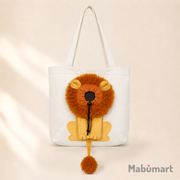 Lion Shaped Cat Carrier Bag