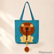 Lion Shaped Cat Carrier Bag
