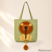 Lion Shaped Cat Carrier Bag