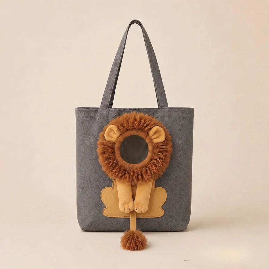 PawTote™ Lion Shoulder Bag